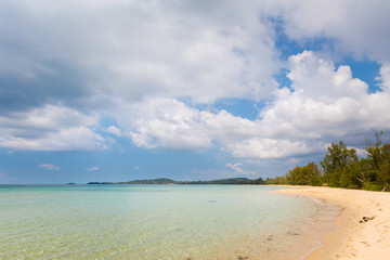 Fototapeta na wymiar Landscape of Phu Quoc Bai Dai beach