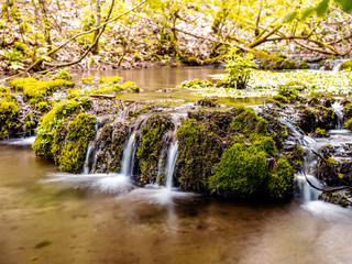 Wasserfall im Schwarzwald, Langzeitbelichtung