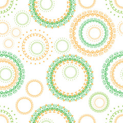 Seamless pattern for abstract plan or other image design