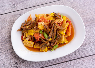 Thai Food Mixed Dishes Isaan Mix 