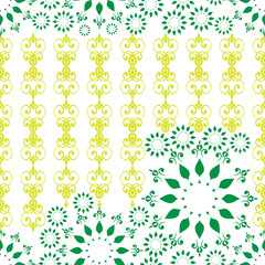 Seamless pattern for abstract plan or other image design