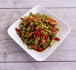 Thai Food Mixed Dishes Isaan Mix 