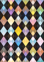 abstract geometric triangle background graphic for book cover, pattern, template or wallpaper