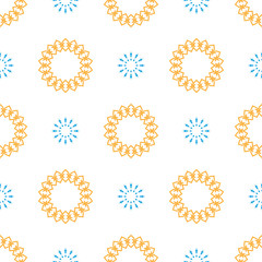 Seamless pattern for abstract plan or other image design