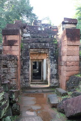 Temple Preah Khan à Angkor, Cambodge
