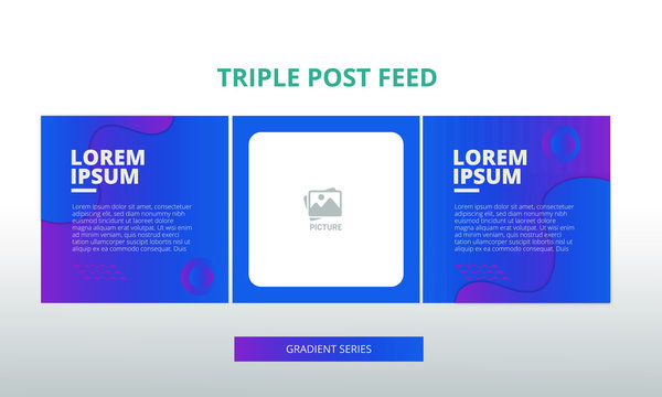 modern social media post feed, retro, instagram feed, instagram template, instagram frame, minimalist.
