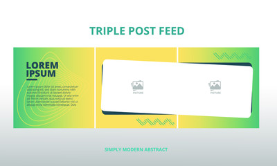 modern social media post feed, retro, instagram feed, instagram template, instagram frame, minimalist.
