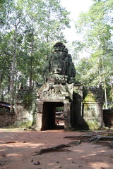 Fototapeta na wymiar Temple Ta Som à Angkor, Cambodge