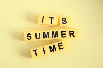 Its Summer time creative concept.