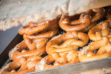 Bretzel, traditional German bread