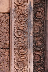 Temple Banteay Srei à Angkor, Cambodge