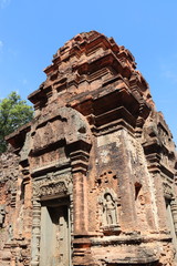 Temple à Angkor, Cambodge	