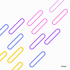 Abstract colorful shapes background design, modern abstract pattern. Vector templates for modern design, card, cover, template, decorated, brochure, flyer. A4 size.