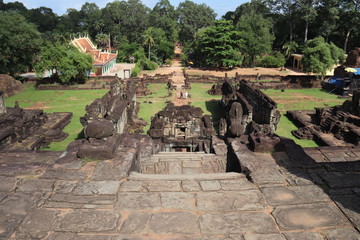 Temple Bakong à Angkor, Cambodge