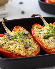Gefüllte Paprika