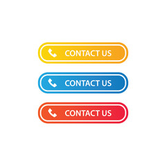 contact button icon / call button for websites / applications
