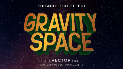 action game editable text effect