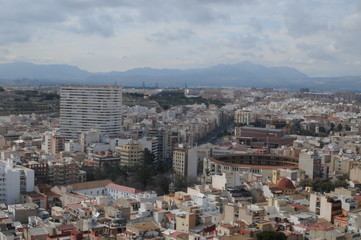 Fototapeta na wymiar Vue d'Alicante