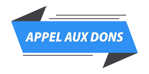appel aux dons bannière