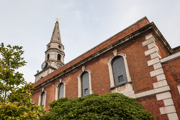 Fototapeta na wymiar St. George the Martyr church, London SE1