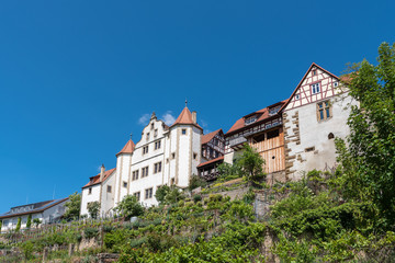 Fototapeta na wymiar Graf-Eberstein-Castle in Gochsheim