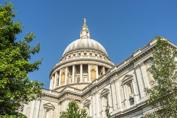 Fototapeta na wymiar St Paul's Cathedral, London, England