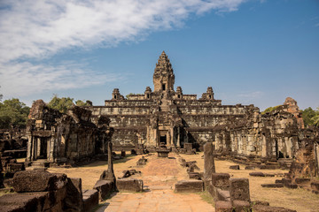Bakong Prasat temple in Angkor Wat complex, Siem Reap, Cambodia.