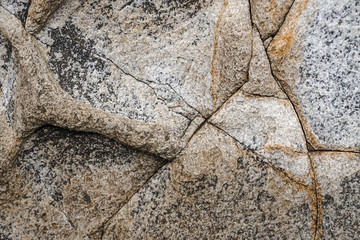 Natural rock texture background on the beach in the north of Spain