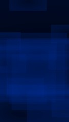 Dark blue background. Blue backdrop with transparent suares. Vertical orientation. 3D illustration
