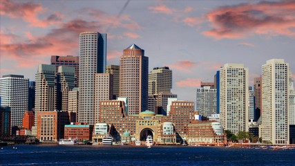 Fototapeta premium Boston Skyline 