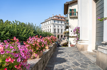 Fototapeta na wymiar Palazzo Borromeo, Isola Bella, Italy