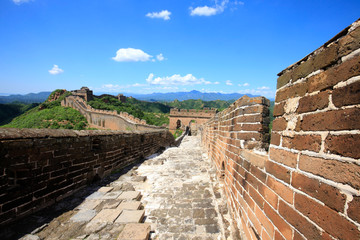 The Great Wall is in China.
