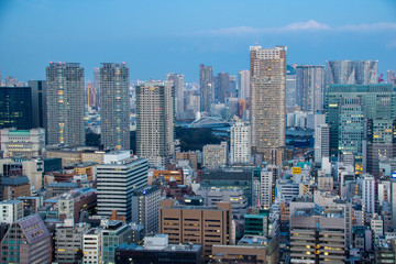 Fototapeta na wymiar 東京都心部の風景