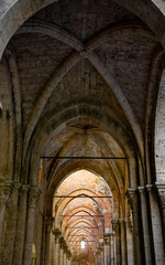 arches of the cathedral