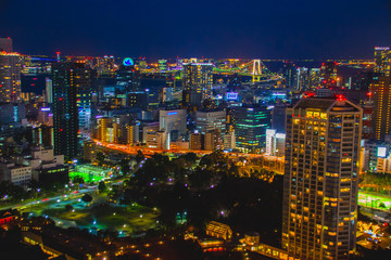 Naklejka premium 東京都心部の風景