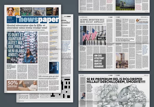 Newspaper Layout Design