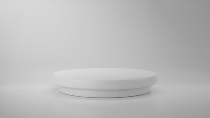 white pills on white background