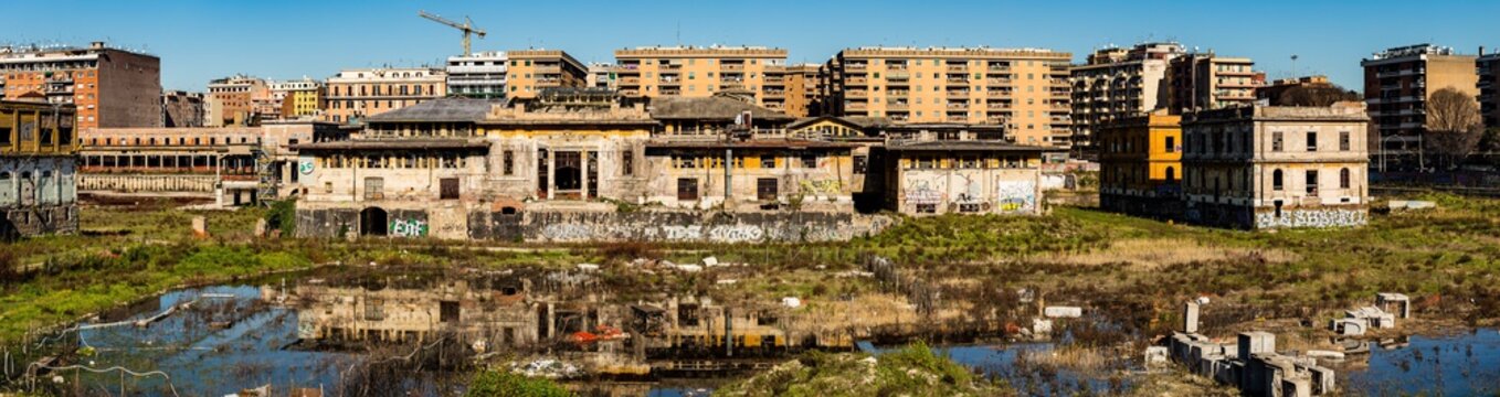 Panoramica Mercati Generali Garbatella