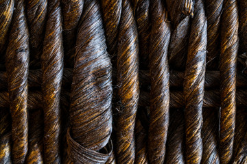 Close up of a rope