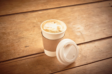 cup of cappuccino