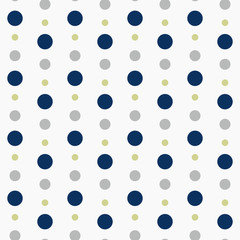 Circle seamless pattern. Colorful geometric pattern. Abstract background with dots. Repeating texture bubbles. Vector illustration. Modern ornament. Design paper, wallpaper, textile, cloth.