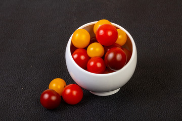 Fototapeta na wymiar Cherry tomato heap