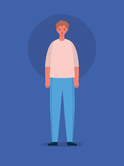 Avatar man person vector design