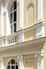Fototapeta na wymiar facade of a building with a window