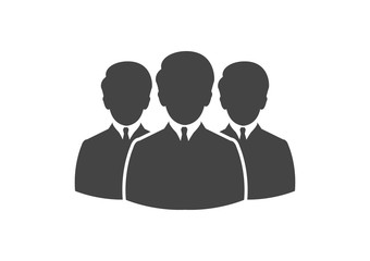 people icon teamwork vector illustration