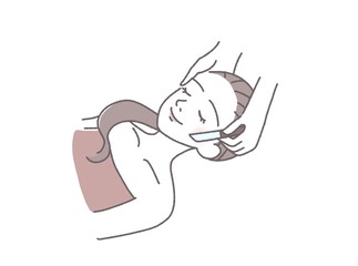 顔剃り　フェイシャル　ブライダルシェービング