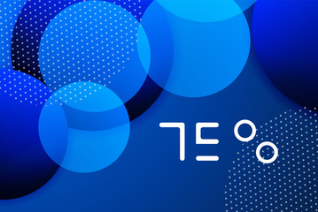 Abstract circles, modern background, neon bubbles motion techno design for Wallpaper, Banner, Background, Card, Book Illustration, landing page