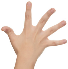 Child hand