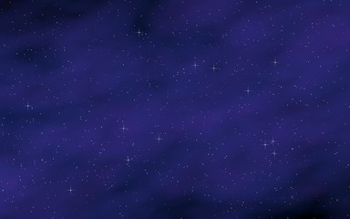 Fototapeta premium Colorful and beautiful space background. Outer space. Starry outer space texture. 3D illustration