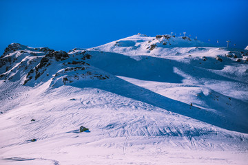 sur les pistes de Courchevel